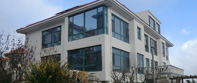 银海花圃别墅—烟台断桥铝门窗